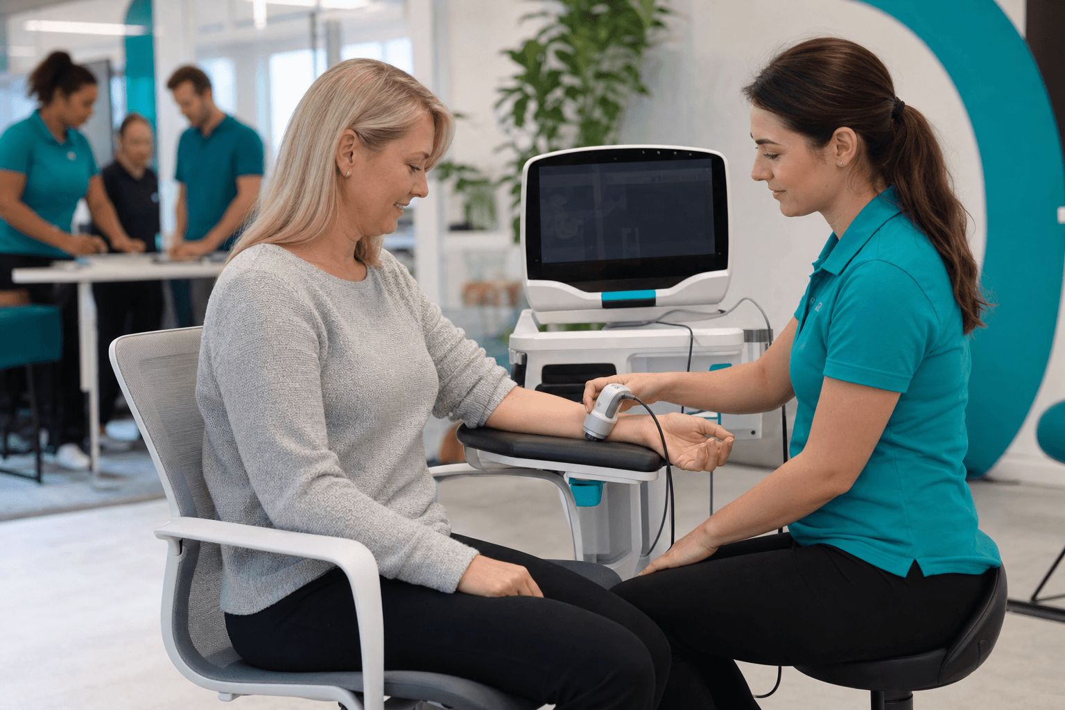 Insight CLA Nerve Scan at a workplace